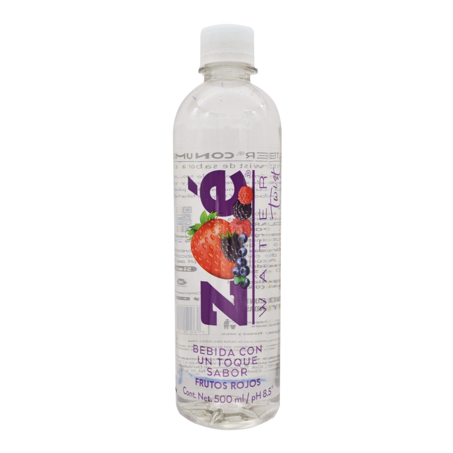 Agua Alcalina Sab Frutos Rojos 500 Mililitros (ZOE)