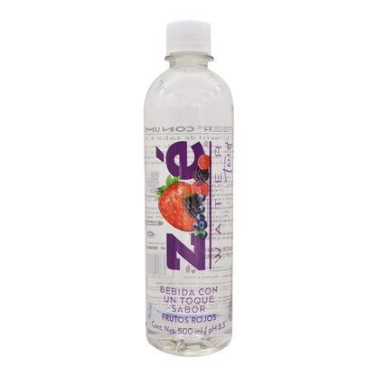Agua Alcalina Sab Frutos Rojos 500 Mililitros (ZOE)
