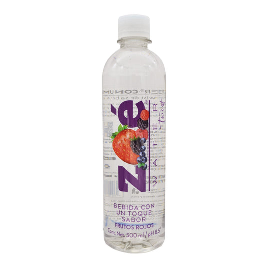 Agua Alcalina Sab Frutos Rojos 500 Mililitros (ZOE)