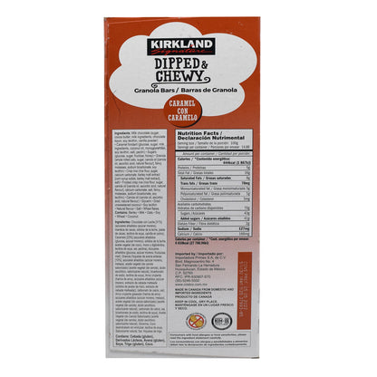 Barra De Granola Con Caramelo 31 G (Caja 48) (KIRKLAND)