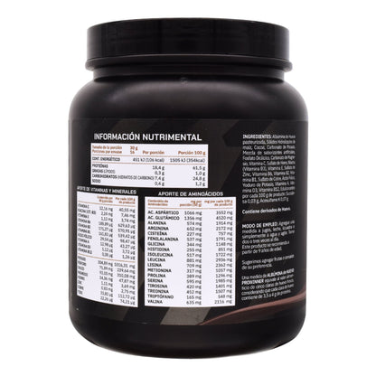 Albumina De Huevo Chocolate 500 G (PROWINNER)