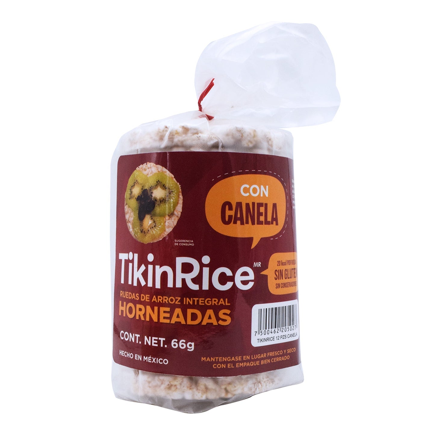 Galleta De Arroz Sab Canela 66 G (TIKINRICE)