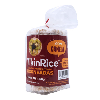Galleta De Arroz Sab Canela 66 G (TIKINRICE)