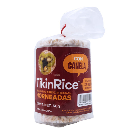Galleta De Arroz Sab Canela 66 G (TIKINRICE)