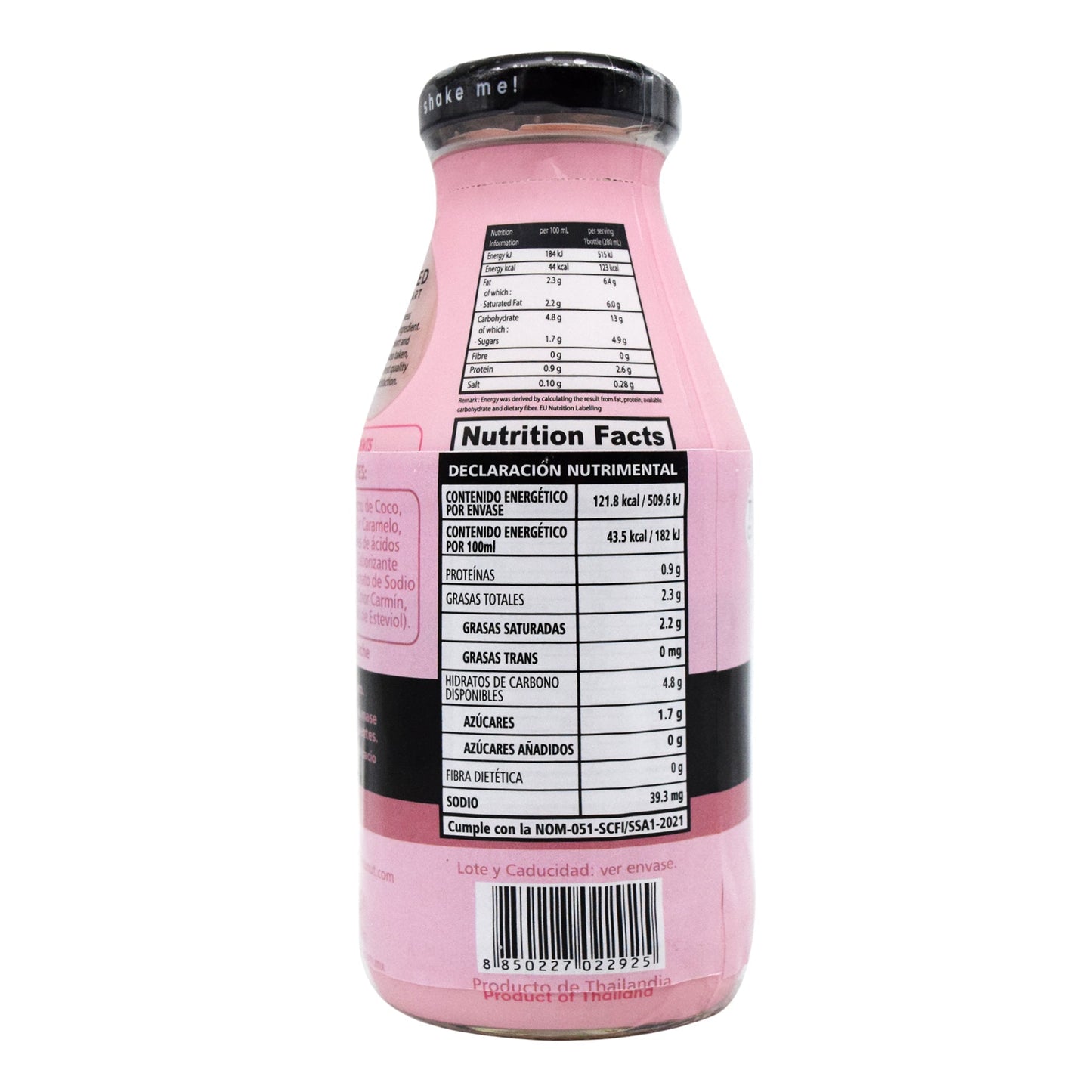 Bebida De Coco Sab Fresa 280 Mililitros (THAI COCO)