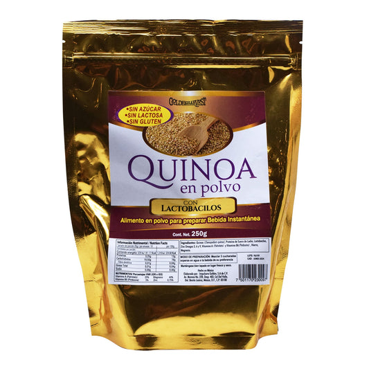 Quinoa Con Lactobacilos 250 G (GOLDEN HARVEST)