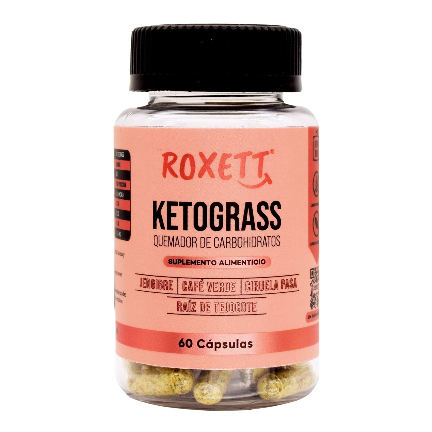 Ketograss 60 Cápsulas (ROXETT)