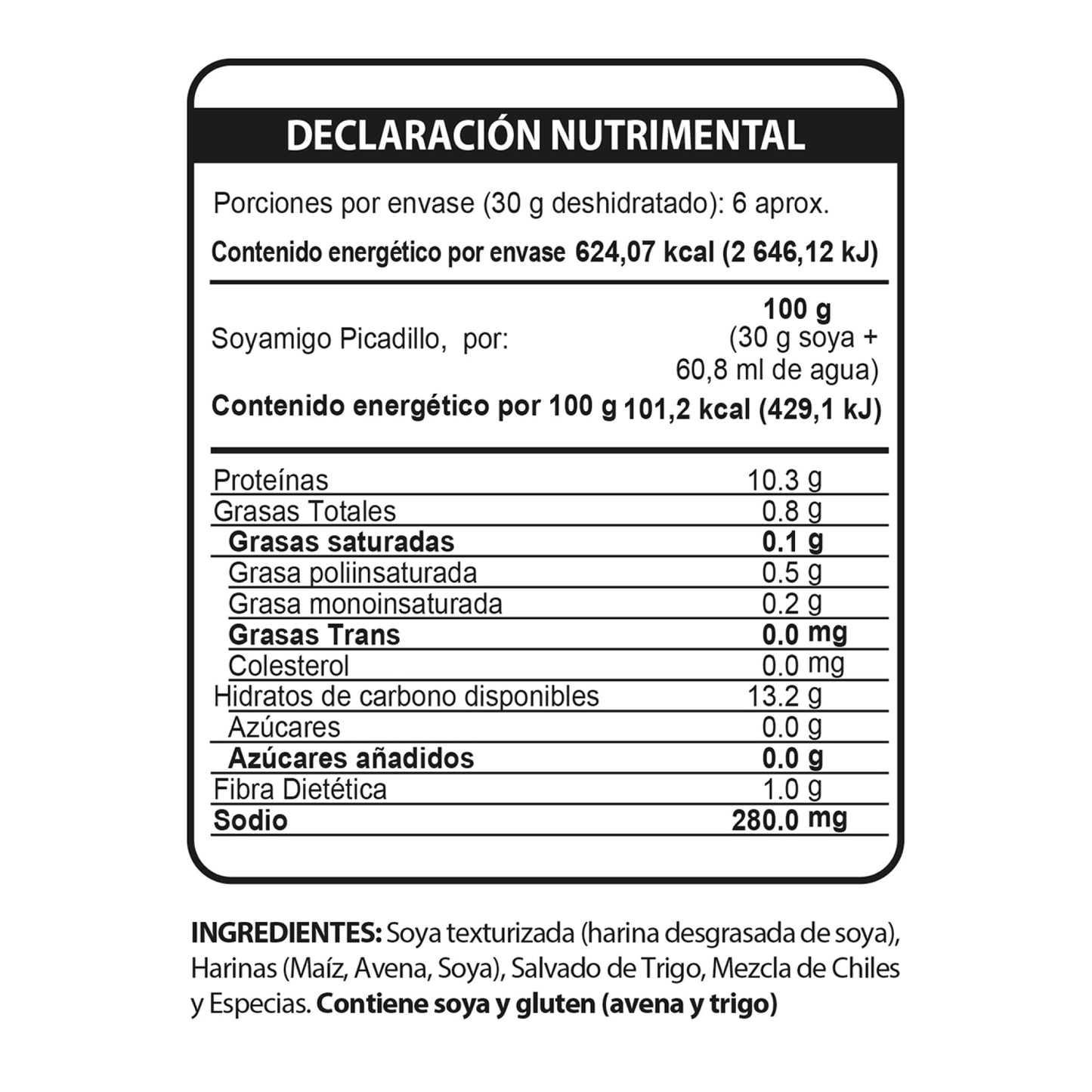 Picadillo 185 G (SOYAMIGO)