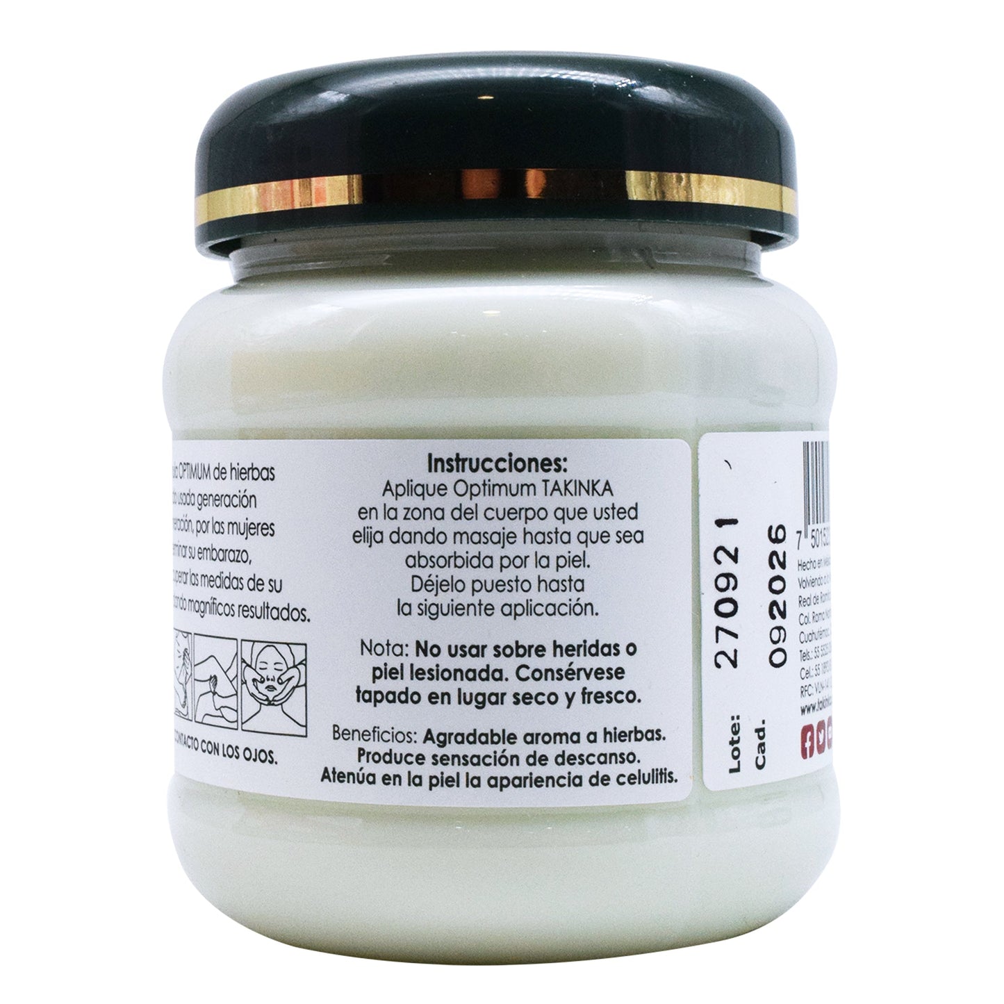 Gel Reafirmante Corporal 250 G (TAKINKA)