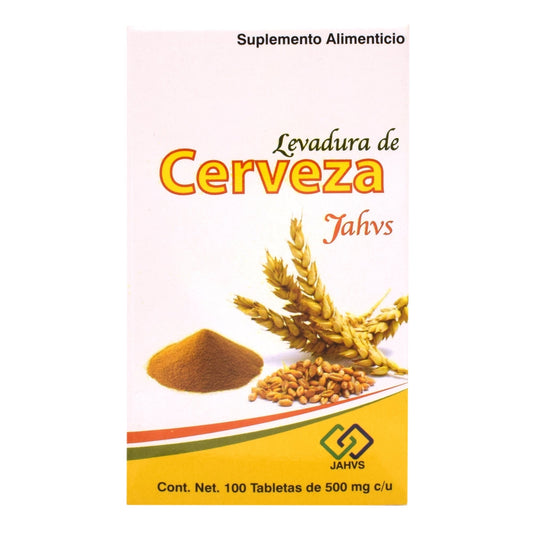 Levadura De Cerveza 100 Tabletas (NATURAL JAHVS)