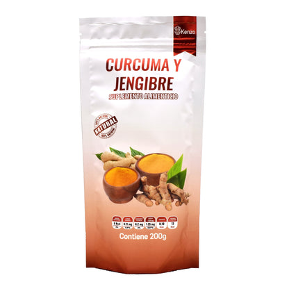 Curcuma Y Jengibre 200 G (KENZO)