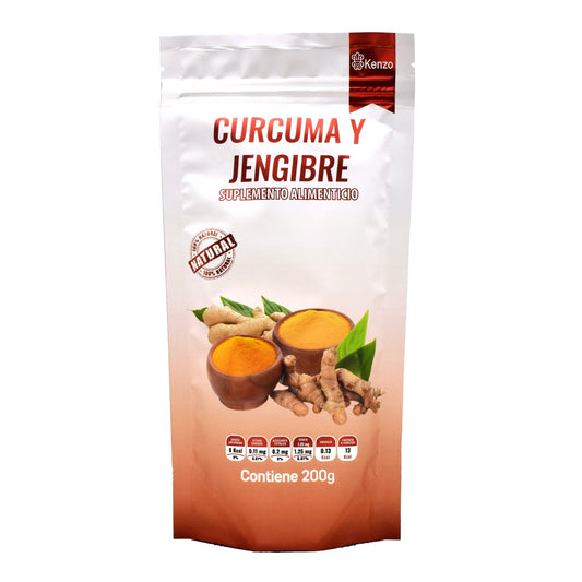 Curcuma Y Jengibre 200 G (KENZO)