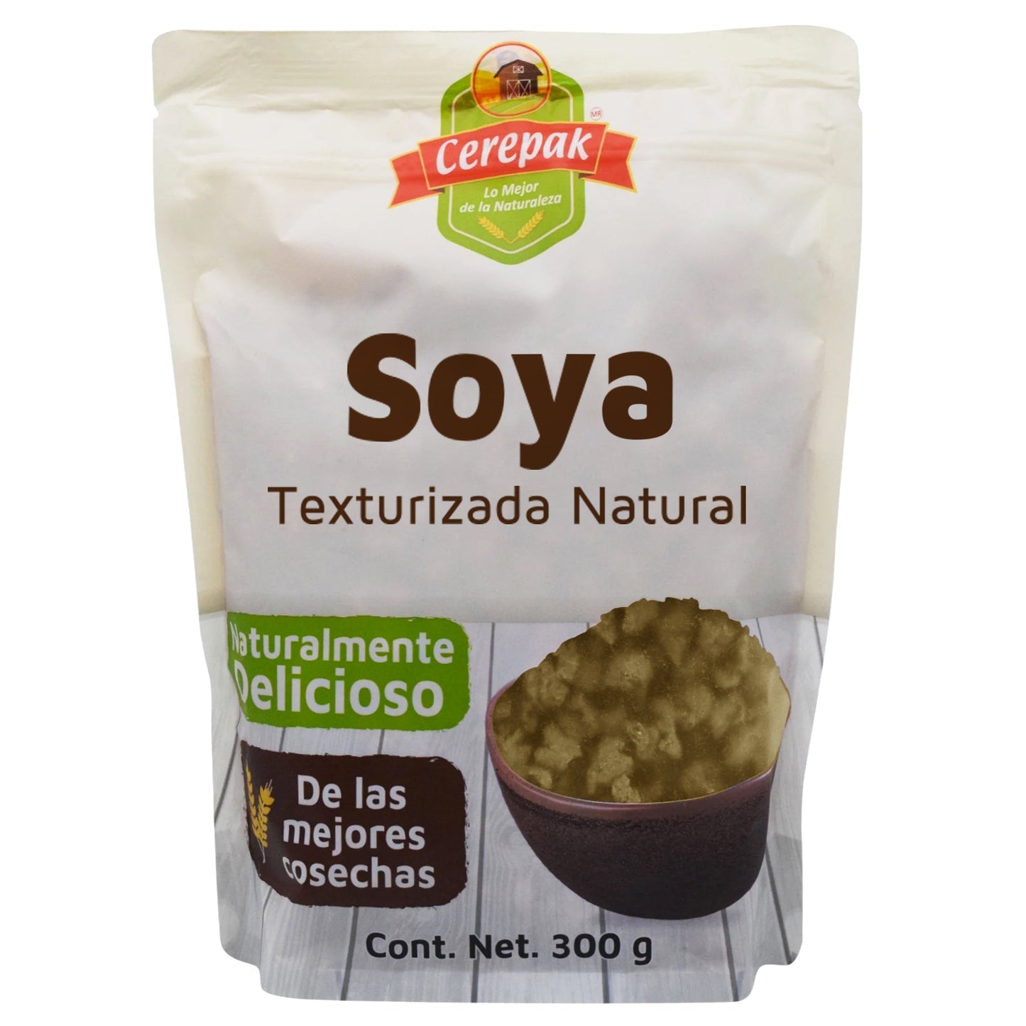 Soya Texturizada 300 G (CEREPAK)