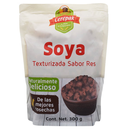 Soya Texturizada Sab Res 300 G (CEREPAK)