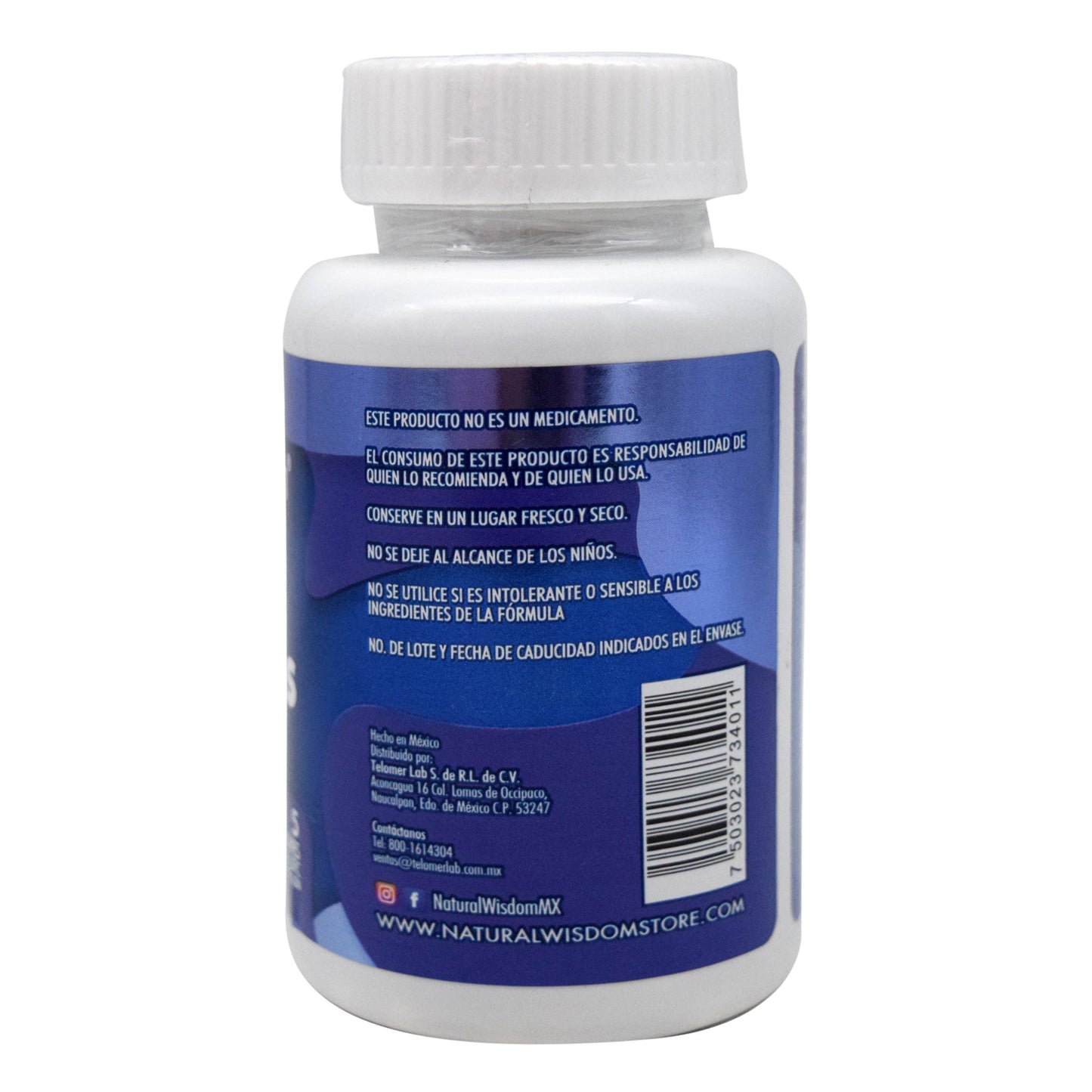 Probioticos 30 Cápsulas (NATURAL WISDOM)
