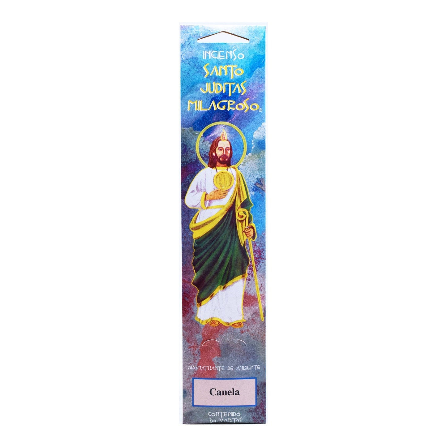 Incienso San Juditas Canela 20 Varitas (SANTO JUDITAS)