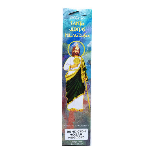 Incienso San Juditas Bendicion Hogar Negocio 20 Varitas (SANTO JUDITAS)