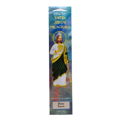Incienso San Juditas Doble Suerte 20 Varitas (SANTO JUDITAS)