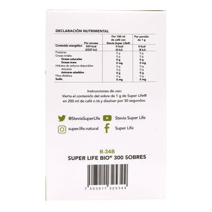 Stevia 300 G (SUPER LIFE)
