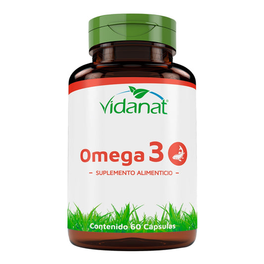 Omega 3 60 Cápsulas (VIDANAT/VITAMINAS)