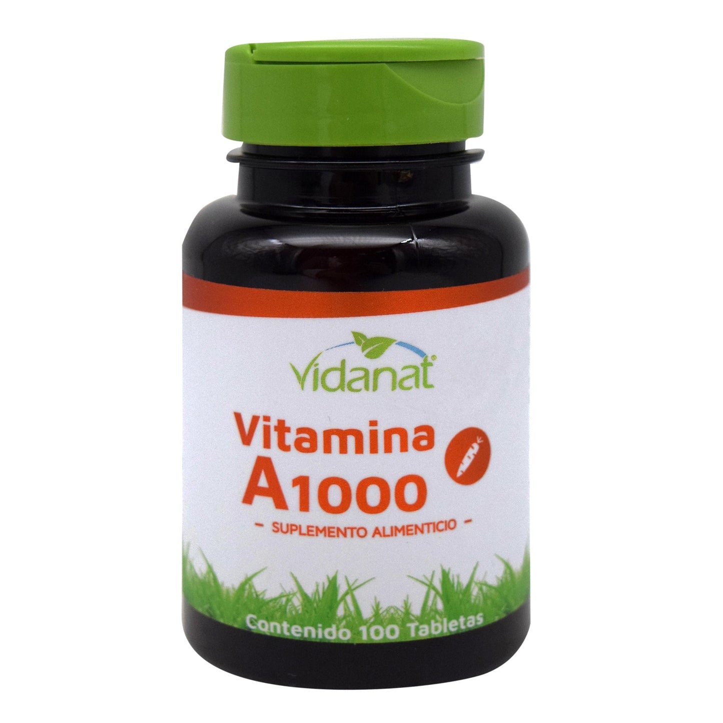 Vitamina A 1000Miligramos 100 Tabletas (VIDANAT/VITAMINAS)