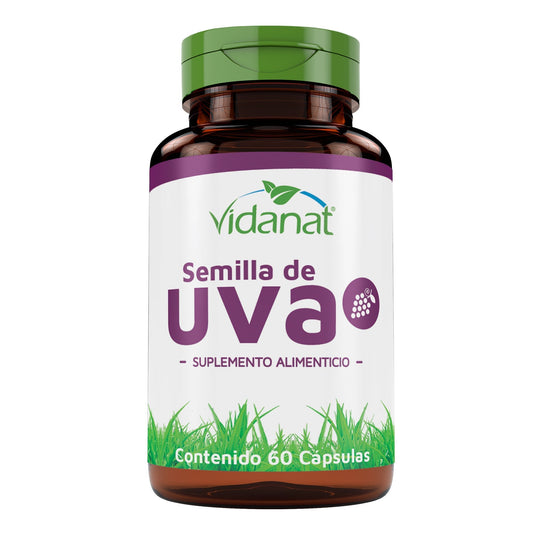 Semilla De Uva 60 Cápsulas (VIDANAT/VITAMINAS)