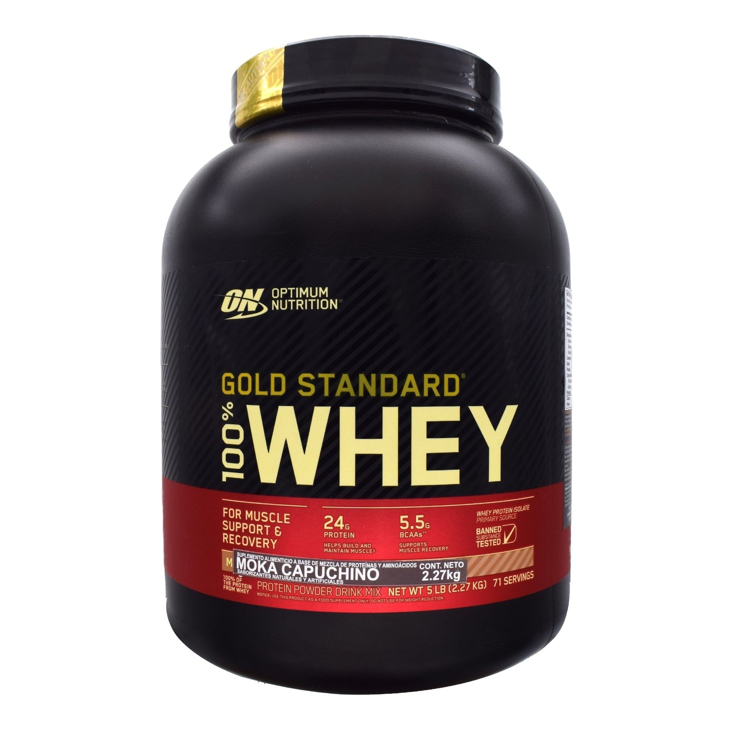 On 100% Whey Gold Std Mocha Capuccino 5 Lb (OPTIMUS NUTRITION)