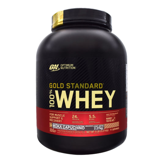 On 100% Whey Gold Std Mocha Capuccino 5 Lb (OPTIMUS NUTRITION)