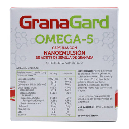 Omega 5 30 Cápsulas (GRANAGARD)