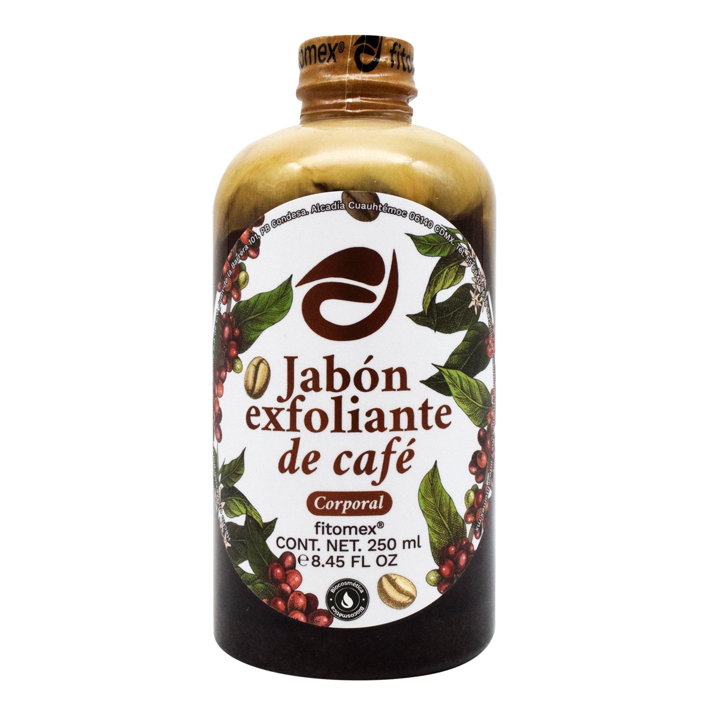 Jabon Exfoliante De Café 250 Mililitros (FITOMEX)
