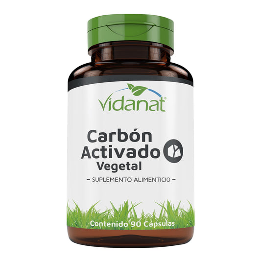 Carbon Activado 90 Cápsulas (VIDANAT/VITAMINAS)