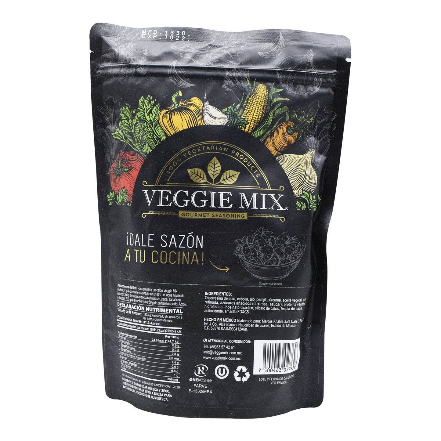 Consome Vegetariano 750 G (VEGGIE MIX)