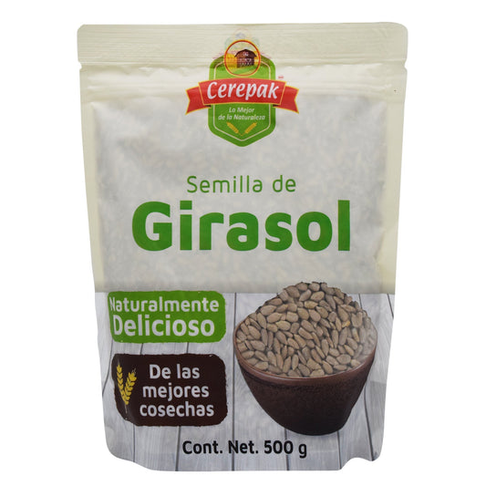 Semilla De Girasol 500 G (CEREPAK)