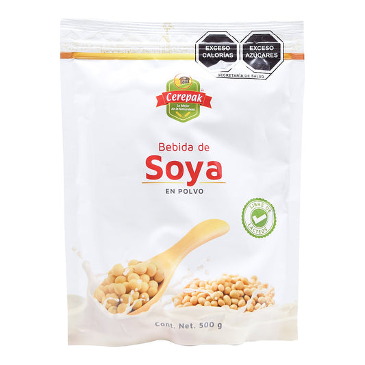 Bebida De Soya Natural 500 G (CEREPAK)