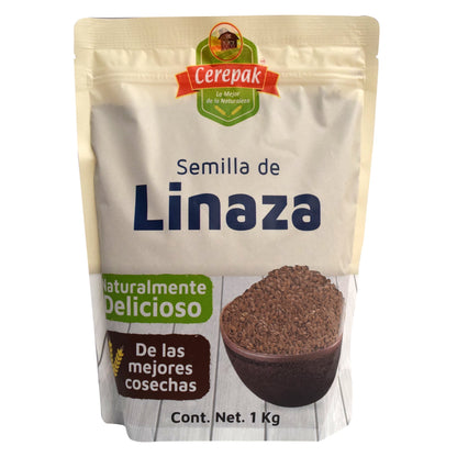 Semilla De Linaza 1 Kg (CEREPAK)