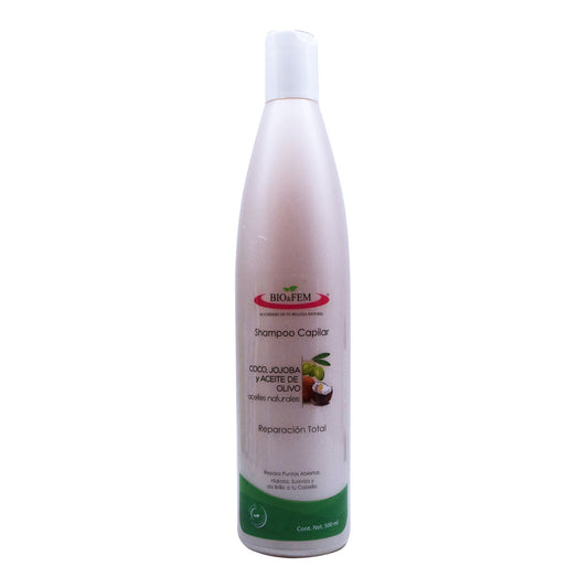 Shampoo Coco Jojoba Y Olivo 500 Mililitros (BIO&FEM)