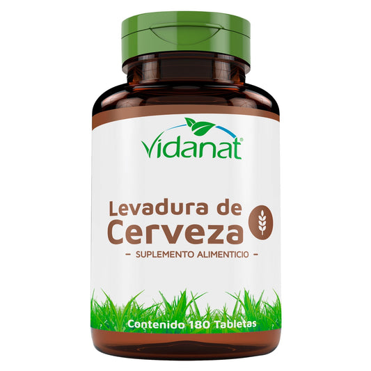 Levadura De Cerveza 180 Tabletas (VIDANAT/VITAMINAS)