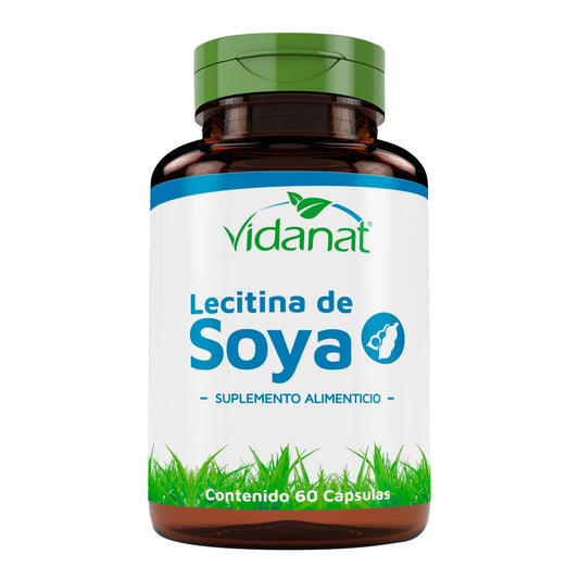 Lecitina De Soya 60 Cápsulas (VIDANAT/VITAMINAS)