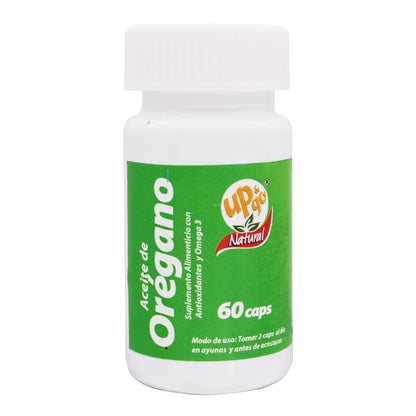 Aceite De Oregano 60 Cápsulas (UP&GO)