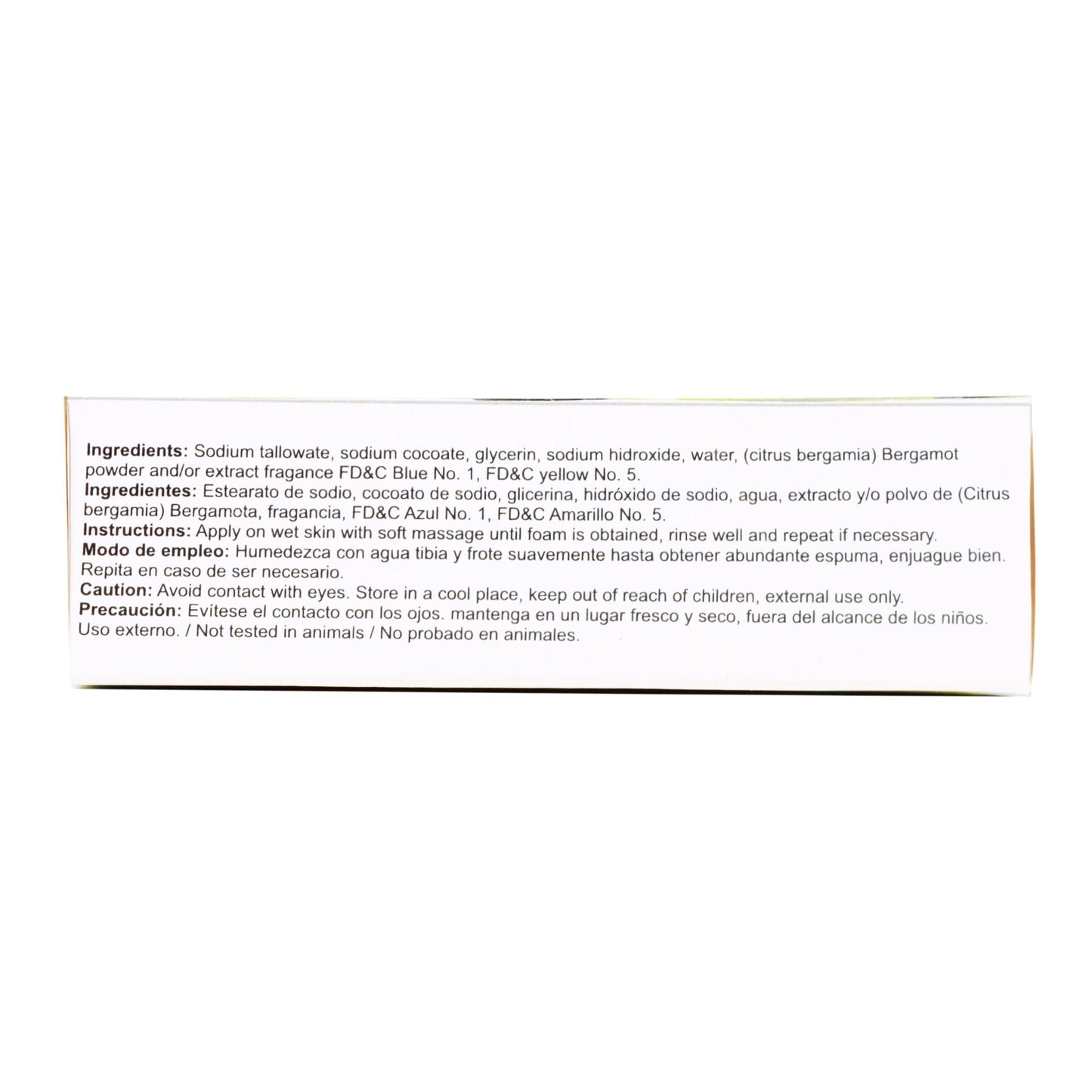 Jabon De Bergamota 100 G (KARLA DI)