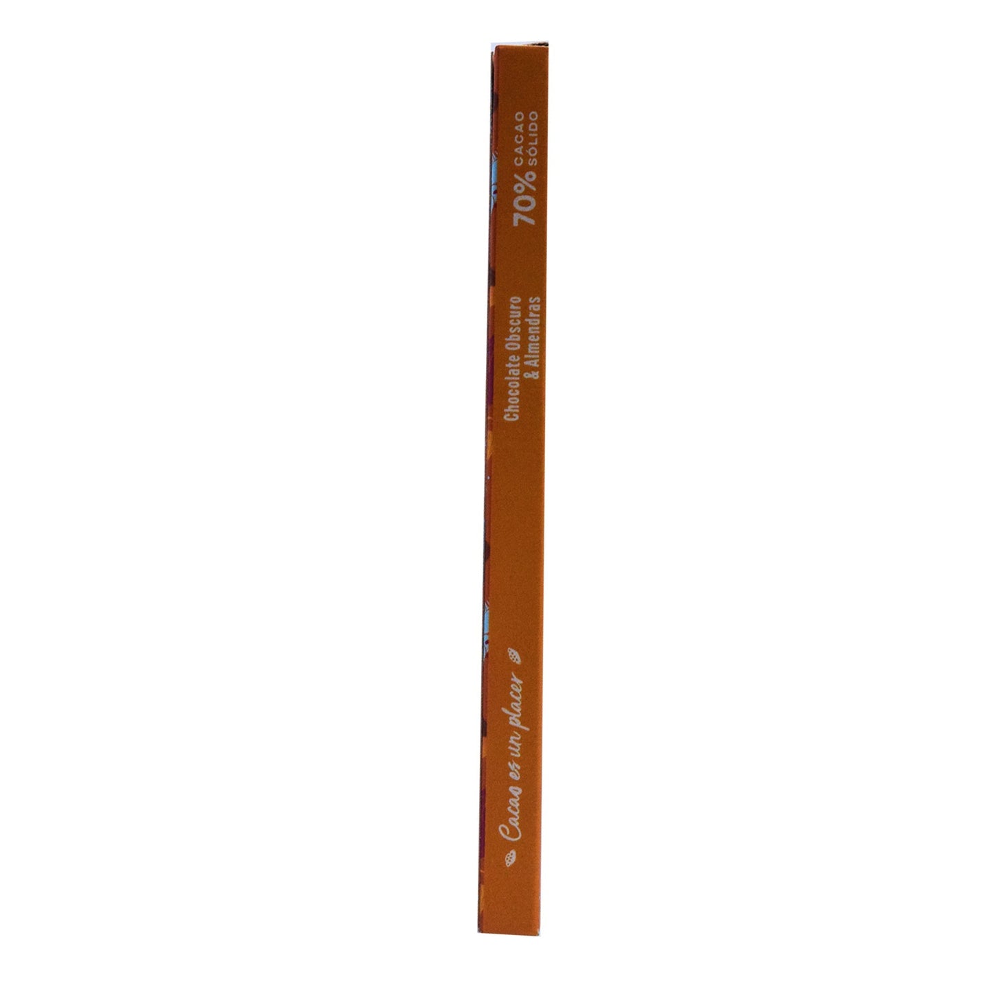 Chocolate Obscuro Con Almendras Sin Azucar 80 G (CACAO ES UN PLACER)