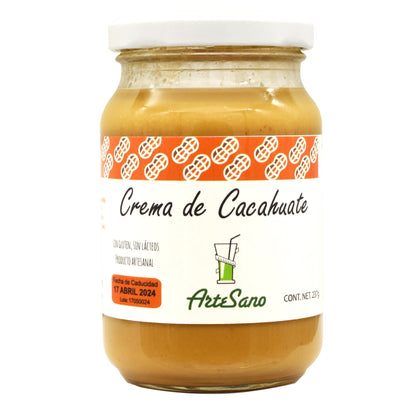 Crema De Cacahuate 237 G (ARTESANO)