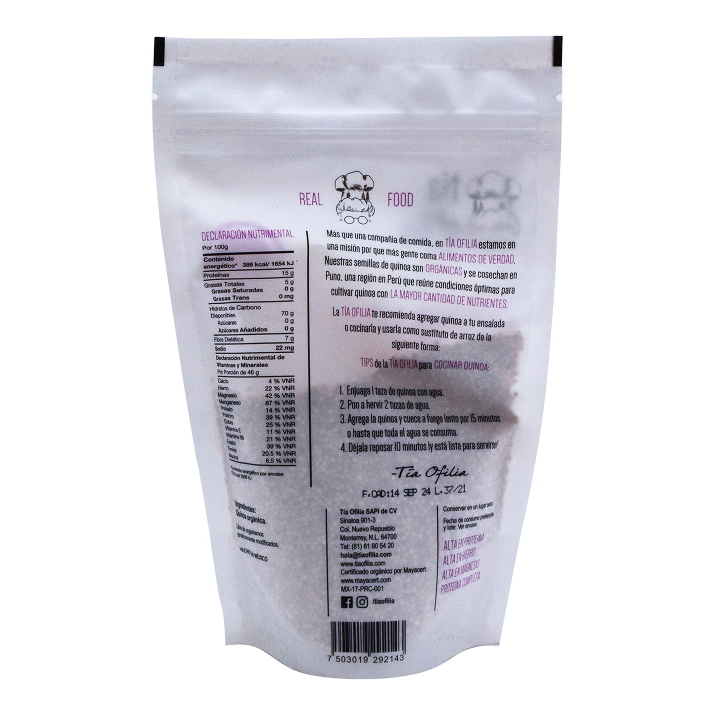 Quinoa 200 G (TIA OFILIA)