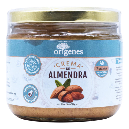 Crema De Almendra 320 G (ECOIDEA ORIGENES)