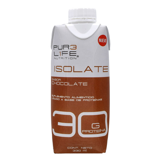 Bebida Con Proteina Sabor Chocolate  330 Mililitros (Caja 12) (PUR3 L1FE)