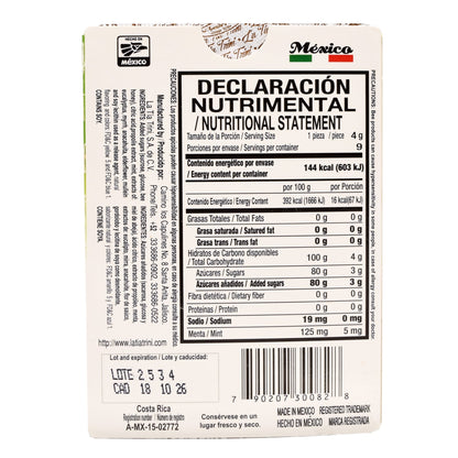 Caramelo De Propoleo Sabor Limon 36 G (Paquete 12) (LA TIA TRINI)