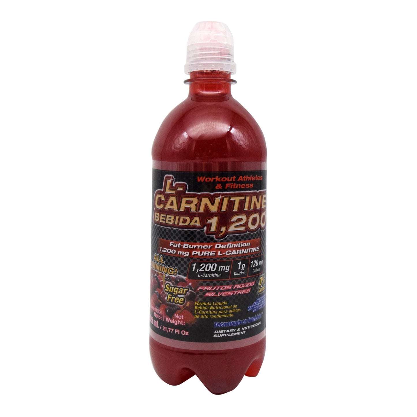 L Carnitina Frutos Rojos 625 Mililitros (F&NT)
