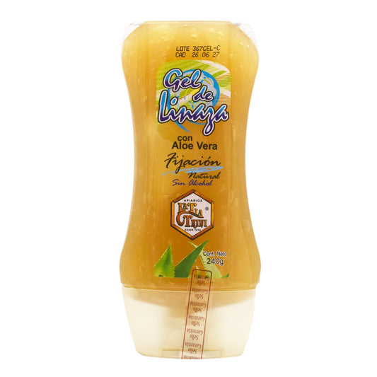 Gel Capilar De Linaza Con Aloe Vera 240 G (LA TIA TRINI)