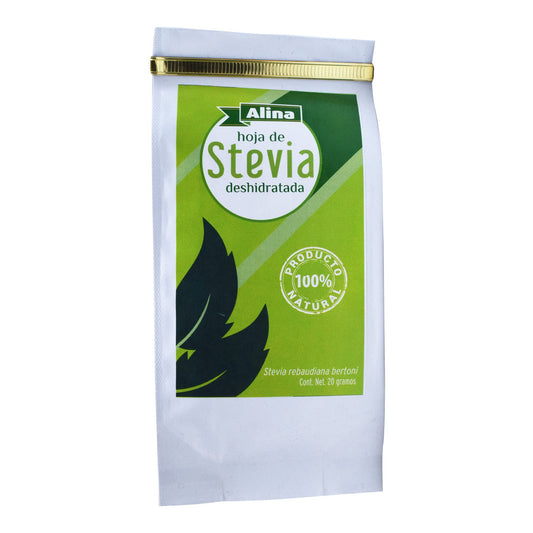 Hoja De Stevia Deshidratada 20 G (ALINA)