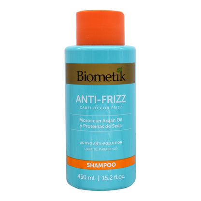 Shampoo Anti Frizz 450 Mililitros (BIOMETIK)
